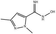 1H-Pyrazole-5-carboximidamide,N-hydroxy-1,3-dimethyl- 结构式