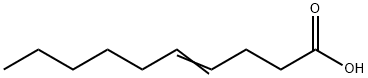 4-癸烯酸 结构式