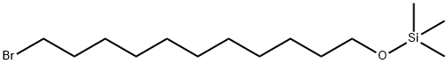 11-(Trimethylsilyloxy)undecyl bromide 结构式