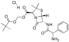 匹氨西林盐酸盐 结构式