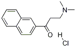 3-(二甲基氨基)-1-(2-萘)-1-丙酮盐酸盐 结构式