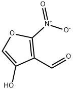3-Furancarboxaldehyde, 4-hydroxy-2-nitro- (9CI) 结构式