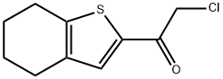 Ethanone, 2-chloro-1-(4,5,6,7-tetrahydrobenzo[b]thien-2-yl)- (9CI) 结构式