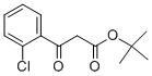 3-(2-氯苯基)-3-氧代丙酸叔丁酯 结构式