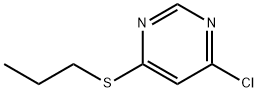 4-chloro-6-propylsulfanyl-pyrimidine 结构式
