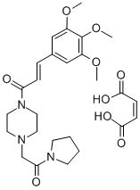 马来酸桂哌齐特 结构式