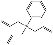 三烯丙基(苯基)硅烷 结构式