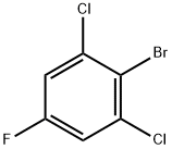 2-溴-1,3-二氯-5-氟苯 结构式