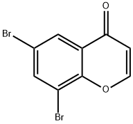 6,8-DIBROMOCHROMONE 结构式