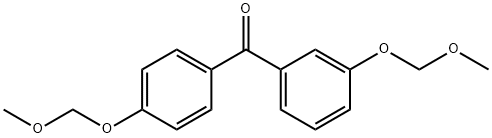 [3-(METHOXYMETHOXY)PHENYL][4-(METHOXYMETHOXY)PHENYL]METHANONE 结构式