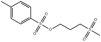 对甲苯磺酸-3-甲磺酰基丙酯 结构式