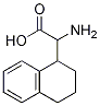 2-氨基-2-(1,2,3,4-四氢萘-1-基)乙酸 结构式