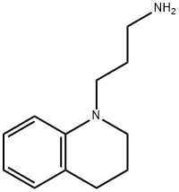 3-(3,4-二氢喹啉-1(2H)-基)丙-1-胺 结构式