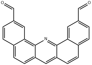 2,12-DIFORMYL-DIBENZO[C,H]ACRIDINE 结构式