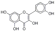 Quercetin-d3 (Major) 结构式