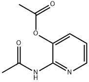 2-(Acetylamino)-3-pyridyl acetate 结构式