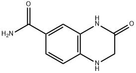 6-Quinoxalinecarboxamide,1,2,3,4-tetrahydro-3-oxo-(9CI) 结构式