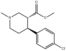 (3R,4S)-4-(4-chlorophenyl)-1-methylpiperidine-3-carboxylic acid methyl ester