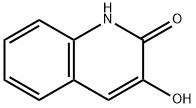 3-Hydroxyquinolin-2-one 结构式