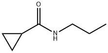 N-丙基环丙酰胺 结构式