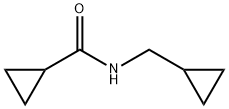 CYCLOPROPANECARBOXAMIDE, N-(CYCLOPROPYLMETHYL)- (8CI,9CI) 结构式