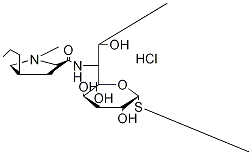 7-表林可霉素盐酸盐 结构式
