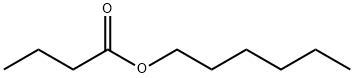 丁酸己酯 结构式