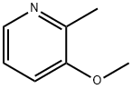 3-甲氧基-2-甲基吡啶 结构式