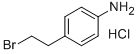 4-(2-溴乙基)苯胺盐酸盐 结构式