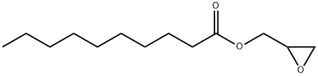 Decanoic acid (oxiran-2-yl)methyl ester 结构式