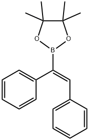 顺-均二苯乙烯硼酸频哪酸酯 结构式