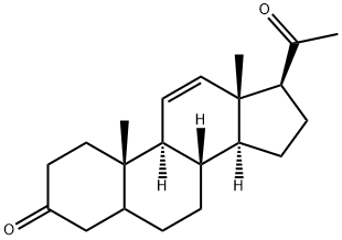 11-PREGNENE-3,20-DIONE 结构式