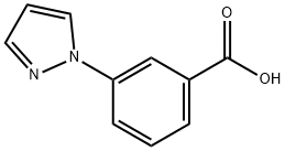 3-(1H-PYRAZOL-1-YL)BENZOIC ACID 结构式
