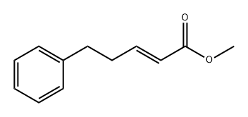 (2E)-5-Phenyl-2-pentenoic acid methyl ester 结构式