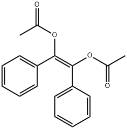 (Z)-1,2-Diacetoxy-1,2-diphenylethene 结构式