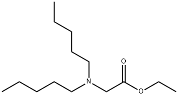 N,N-Dipentylglycine ethyl ester 结构式