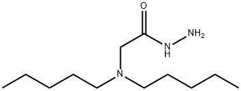 N,N-Dipentylglycine hydrazide 结构式