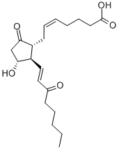 15-KETO PROSTAGLANDIN E2 结构式