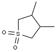 Tetrahydro-3,4-dimethylthiophene 1,1-dioxide 结构式