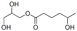 5-hydroxyhexanoic acid, monoester with glycerol 结构式