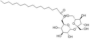 蔗糖棕榈酸酯 结构式