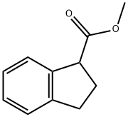 2,3-二氢-1H-茚-1-甲酸甲酯 结构式