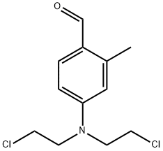 4-N,N-双(2-氯乙基)氨基-2-甲苯甲醛 结构式