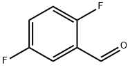 2,5-二氟苯甲醛 结构式