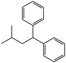 1,1-Diphenyl-3-methylbutane 结构式