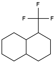 十氢(三氟甲基)萘 结构式