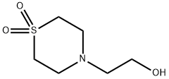 4-(2-羟乙基)硫代吗啉-1,1-二氧化物 结构式