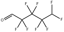 2,2,3,3,4,4,5,5-八氟戊醛 结构式