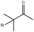 3-溴-3-甲基-2-丁酮 结构式