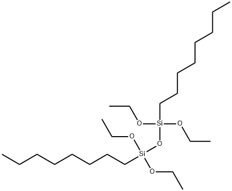1,3-辛基-1,1,3,3-四乙氧基二硅烷 结构式